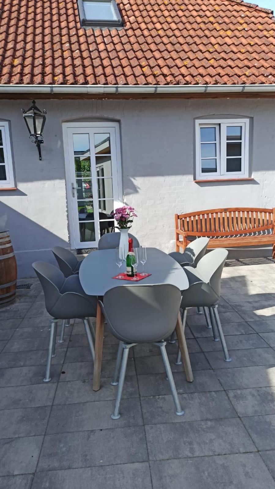 Pappelhof - Doppelhaushälfte mit Garten in Grömitz Exterior foto
