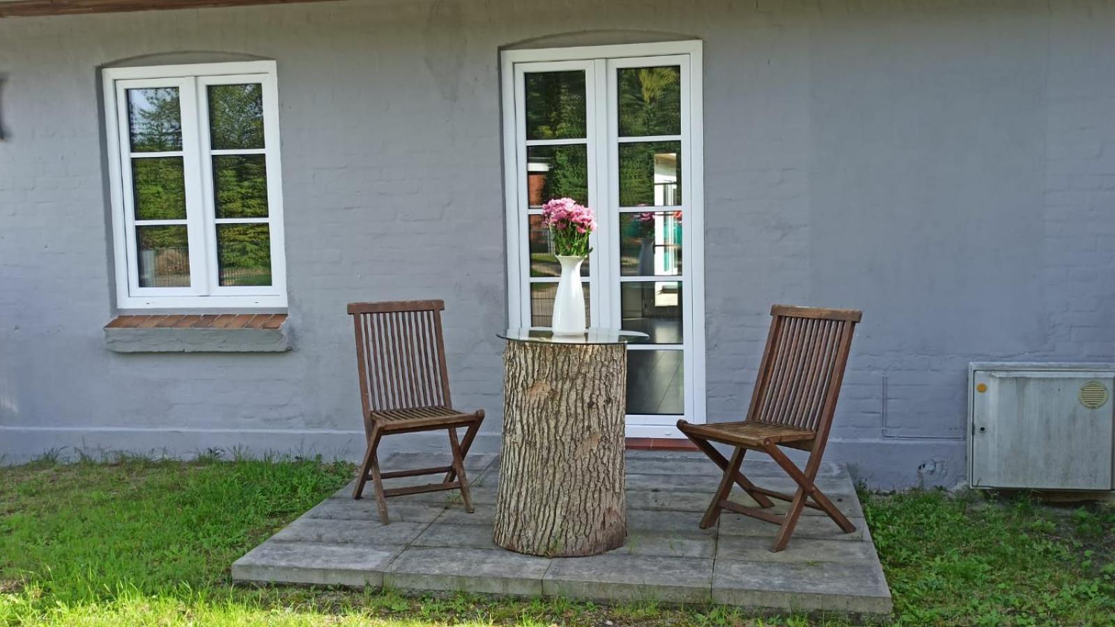 Pappelhof - Doppelhaushälfte mit Garten in Grömitz Exterior foto